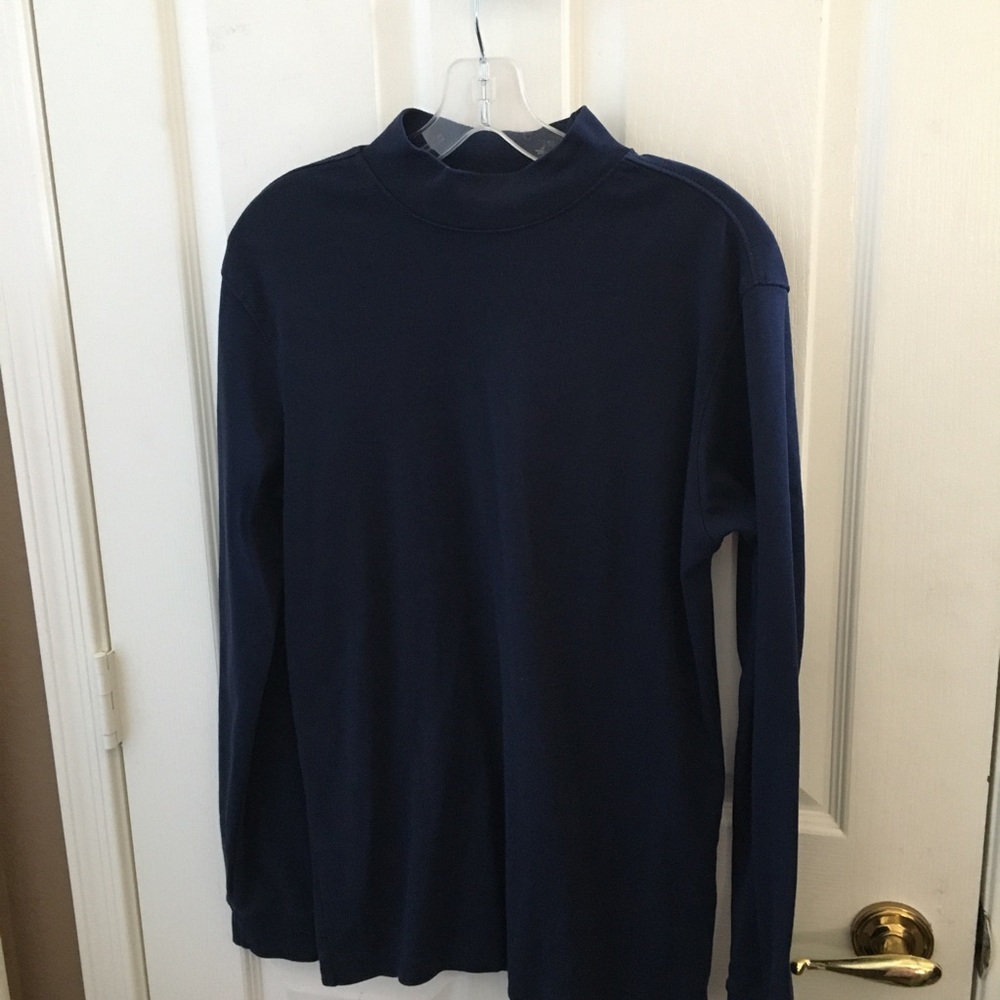 Men’s George mock neck tee small